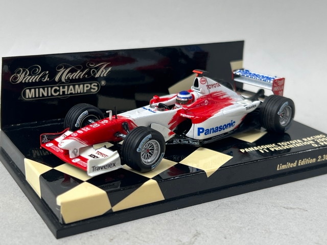 1/43 ミニチャンプス 400030070 パナソニック トヨタ レーシング F1
