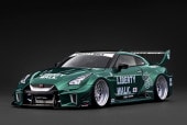 ͽ�� IG4140 �����˥å�����ǥ� 1/18 ���� LB-Silhouette WORKS GT Nissan 35GT-RR Green Metallic 