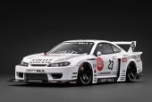 ͽ�� IG4137 �����˥å�����ǥ� 1/18 ���� LB-Super Silhouette S15 SILVIA White 