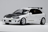 ͽ�� M85013 �⡼�����إ�å��� 1/18 �ۥ�� Civic Type R (EK9) J's Racing Livery 