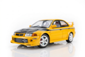 ͽ�� M84306 �⡼�����إ�å��� 1/18 ��ɩ Lancer Evolution VI GSR T.M.E Customized Yellow w/CF Bonnet