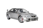 ͽ�� M84203 �⡼�����إ�å��� 1/18 ��ɩ Lancer Evolution VI GSR Satellite Silver