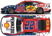 ͽ�� LR358439 �饤���ͥ�졼���� 1/24 SHELL-PENNZOIL STARS AND STRIPES 2026 �ե����� �ޥ����� ���硼������������ #22 ���㡼���å� 
