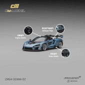 ͽ�� CM64-Senna-02 CM-Model 1/64 �ޥ��顼��� Mclaren Senna �������֥롼 
