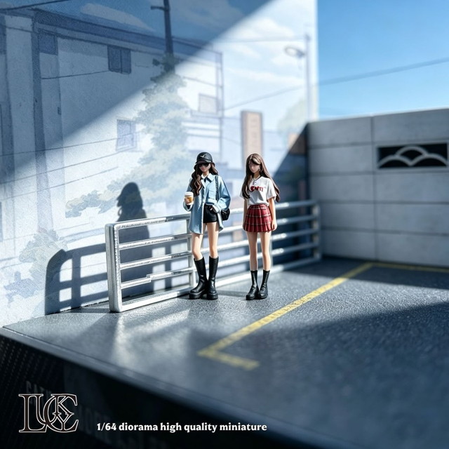 予約 LK2026071416 Lucky Studio 1/64 Entrusting The Girl Duo 少女