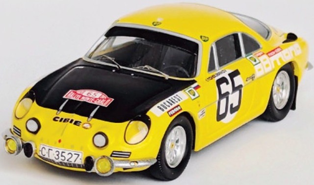 トロフュー アルピーヌ ルノー A110 モンテカルロ 150台限定 WRC 予約 RRfr115 トロフュー 1/43 アルピーヌ ルノー A110 1971年 ラリー