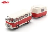 ͽ�� 43U00116 ���女�� 1/43 �ե����� 1955 Ford FK 1000 with Eriba Puck trailer 