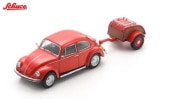 ͽ�� 43U00178 ���女�� 1/43 �ե��륯������� 1979 VW Beetle with westfalia trailer 
