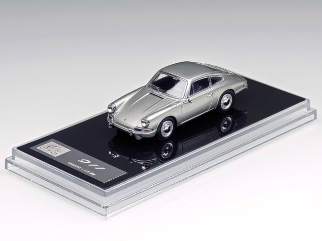 予約 Carport Model 1/64 ポルシェ 911 GT Silver, Boost Gear