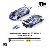 ͽ�� #138-241083(H) Trends Hobby TH 1/64 ���ܥ륮���� ���饫�� Lamborghini Huracan GT3 EVO2 DTM 2024 #19