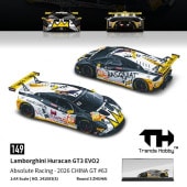 ͽ�� #149-241083(S) Trends Hobby TH 1/64 ���ܥ륮���� ���饫�� Lamborghini Huracan GT3 EVO2 CHINA GT ZHUHAI 2026 #63