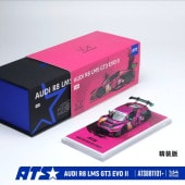 ͽ�� ATS881101+ ATS Model & WINNER MODERN 1/64 �����ǥ� AUDI R8 LMS GT3 EVO II - 610 Purple Luxury Version