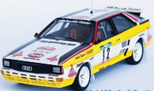予約 RRal138 トロフュー 1/43 アウディ クワトロ 1984年 ラリー