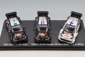 ���� JPSP26004SET3 ������ 1/64 �ȥ西 TOYOTA GR Yaris Rally 1 #17 #33 #5 WRC Rally Japan 2025 1-2-3 FINISH 