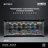 ͽ�� MB400233 MBOX 1/64  Ʃ������ƥ� �ȥ�å� TRANSPARENT CONTAINER TRUCK STORAGE SCENARIO ������� �������Υߥ˥����ϴޤߤޤ���