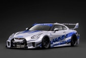 ͽ�� IG4141 �����˥å�����ǥ� 1/18 ���� LB-Silhouette WORKS GT Nissan 35GT-RR Silver 