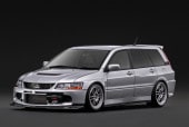 ͽ�� IG4250 �����˥å�����ǥ� 1/18 ��ɩ Mitsubishi Lancer Evolution Wagon MR (CT9W) Silver 
