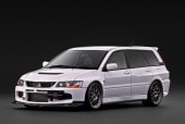 ͽ�� IG4251 �����˥å�����ǥ� 1/18 ��ɩ Mitsubishi Lancer Evolution Wagon MR (CT9W) White 
