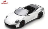ͽ�� 18S1047 ���ѡ��� 1/18 �ݥ륷�� Porsche 911 Carrera 4 GTS Cabriolet (992.2) - Ice Grey Metallic 