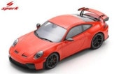 ͽ�� 18S1107 ���ѡ��� 1/18 �ݥ륷�� Porsche 911 GT3 (992.2) - Lava Orange 