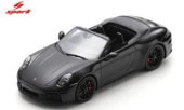 ͽ�� 18S1046 ���ѡ��� 1/18 �ݥ륷�� Porsche 911 Carrera 4 GTS Cabriolet (992.2) - Jet Black Metallic 