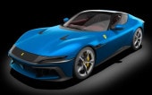 ͽ�� HK127 Pocher �ݥ����� 1/8 �ե��顼�� �����ɥ� Ferrari 12 Cilindri Blu Corsa ��Ω���å�