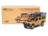 ͽ�� 610323001 AR Box [ Almost Real Model ] 1/64 ���ɥ����С� �ǥ��ե������ Land Rover Defender 110 Camel Trophy Support Unit Sabah-Malaysia 1993