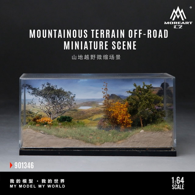 予約 MO901346 MoreArt 1/64 MOUNTAINOUS TERRAIN OFF-ROADMINIATURE