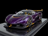 ͽ�� Frontiart �ե���ƥ������� 1/18 �����˥����� �������� Koenigsegg Jesko Carbon Purple