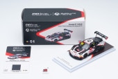 ͽ�� 640004111 AR Box [ Almost Real Model ] 1/64 �ݥ륷�� Porsche 992 GT3 R 2026 Black-White Sepang #918