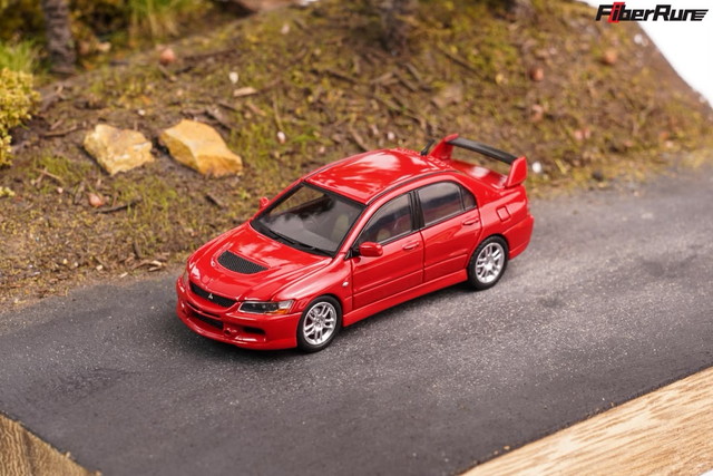 予約 Fiber Run FR 1/64 三菱 ランサー エボリューション Mitsubishi