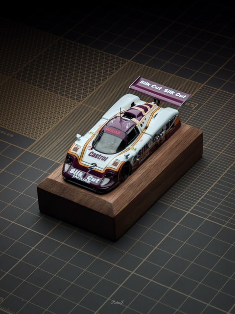 予約 Transcend model 1/64 ジャガー Jaguar XJR-9 1988 Le Mans