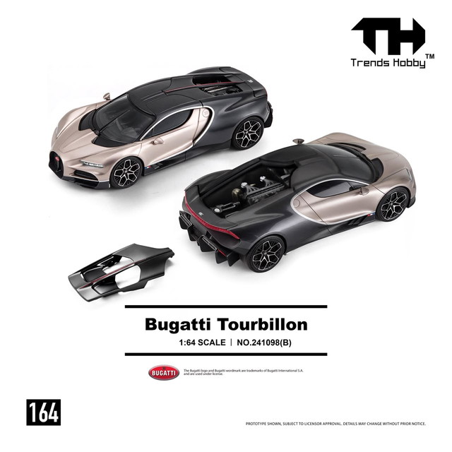 予約 241098B Trends Hobby TH 1/64 ブガッティ トゥールビヨン