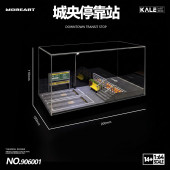 ͽ�� A/KL906001 MOREART & KALE 1/64  Miniature Simulated Scene Model DOWNTOWN TRANSIT STOP ���̵��� ��α�� ���������꡼�դ� �������