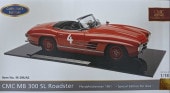 ��� M-296 CMC 1/18 ��륻�ǥ� �٥�� Mercedes-Benz 300 SL, W198, Roadster open, racing version (red) ������1500pcs. 