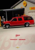 ͽ��  BlissModel 1/64  ���С��Х� SUBURBAN Chevrolet Metallic Red