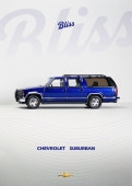ͽ��  BlissModel 1/64  ���С��Х� SUBURBAN Chevrolet Metallic Blue