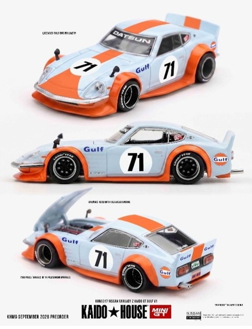 予約 KHMG317 TSM MINI-GT x KAIDO HOUSE 1/64 日産 Nissan