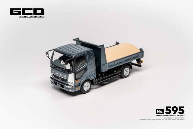 予約 KS-107-595 GCD ゲインコーププロダクツ 1/64 三菱ふそう ダンプ