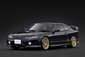 ͽ�� IG4246 �����˥å�����ǥ� 1/18 ���� ����ӥ� Nissan Silvia spec R (S15) Black 