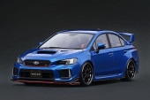 ͽ�� IG4312 �����˥å�����ǥ� 1/18 ���Х� SUBARU WRX STI (CBA-VAB) Blue Metallic 