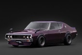 ͽ�� IG4258 �����˥å�����ǥ� 1/18 ���� �������饤�� Nissan Skyline 2000 GT-R (KPGC110) Purple Metallic 