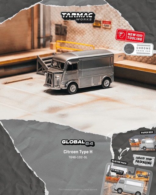 予約 T64G-102-SL Tarmac Works 1/64 シトロエン Citroen Type H