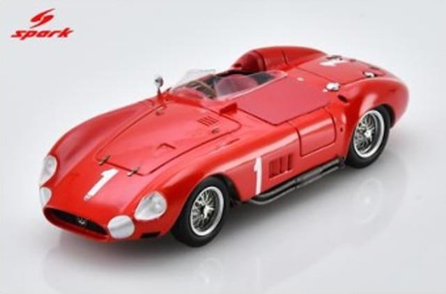予約 SF338 スパーク 1/43 マセラティ Maserati 300S #1 Winner
