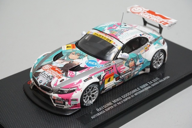 1/43 エブロ 42047 初音ミク グッドスマイル BMW Z4 スーパーGT Rd.3