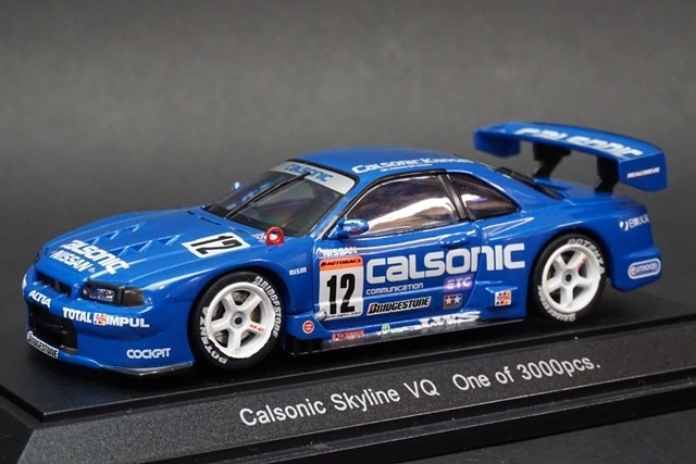 1/43 ���֥� 43377 ���륽�˥å� �������饤�� VQ GT-R R34 JGTC 2002#12