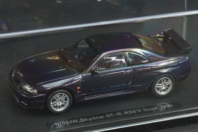 1/43 エブロ 44187 日産 スカイライン GT-R R33 Vスペック 1995