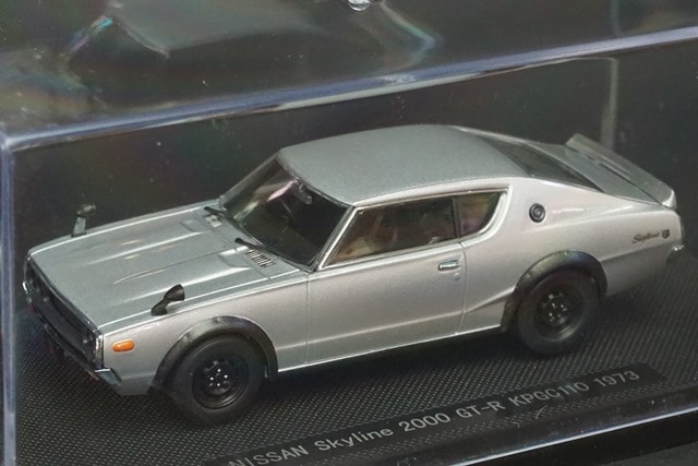 1/43 エブロ 44073 日産 スカイライン GT-R KPGC110 1973 シルバー