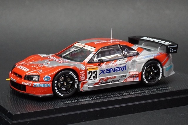 1/43エブロ KWAM122045 nismo/ニスモ箱 ザナヴィ ニスモ GT-R