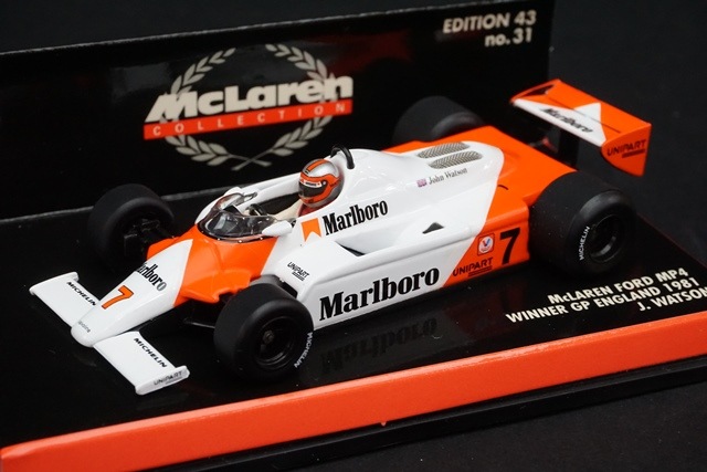 1/43 ミニチャンプス 530814307 マクラーレンフォード MP4 1/43 ミニチャンプス 530814307 マクラーレンフォード MP4